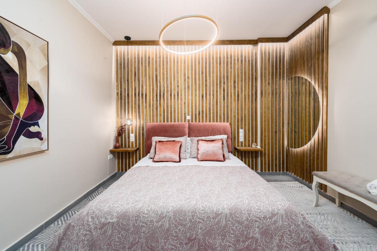 Meltemi Beach House - A Seaside Luxury Maisonnette Dhiyeliotika Exterior foto