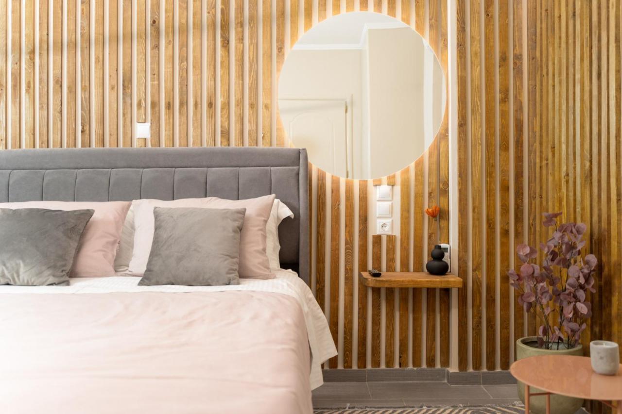 Meltemi Beach House - A Seaside Luxury Maisonnette Dhiyeliotika Exterior foto